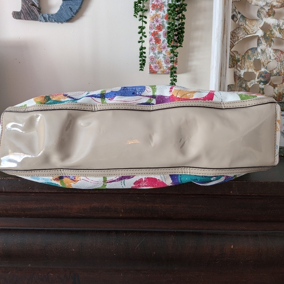 Coach Poppy Signature Pop Stamp Graffiti East West Tote - Picture 8 of 10